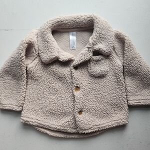 Cozy Cream Sherpa Kids Sweater